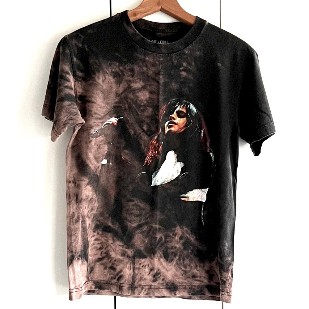 CAMILA CABELLO Tie Dye Band Tee size S Unisex Vintage